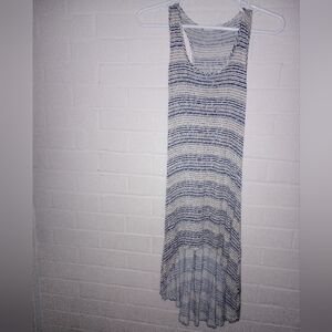 🐚🥥 Adam Levine Striped Sleeveless Dress